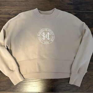 Abercrombie cropped crewneck